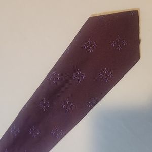Purple Calvin Klein tie